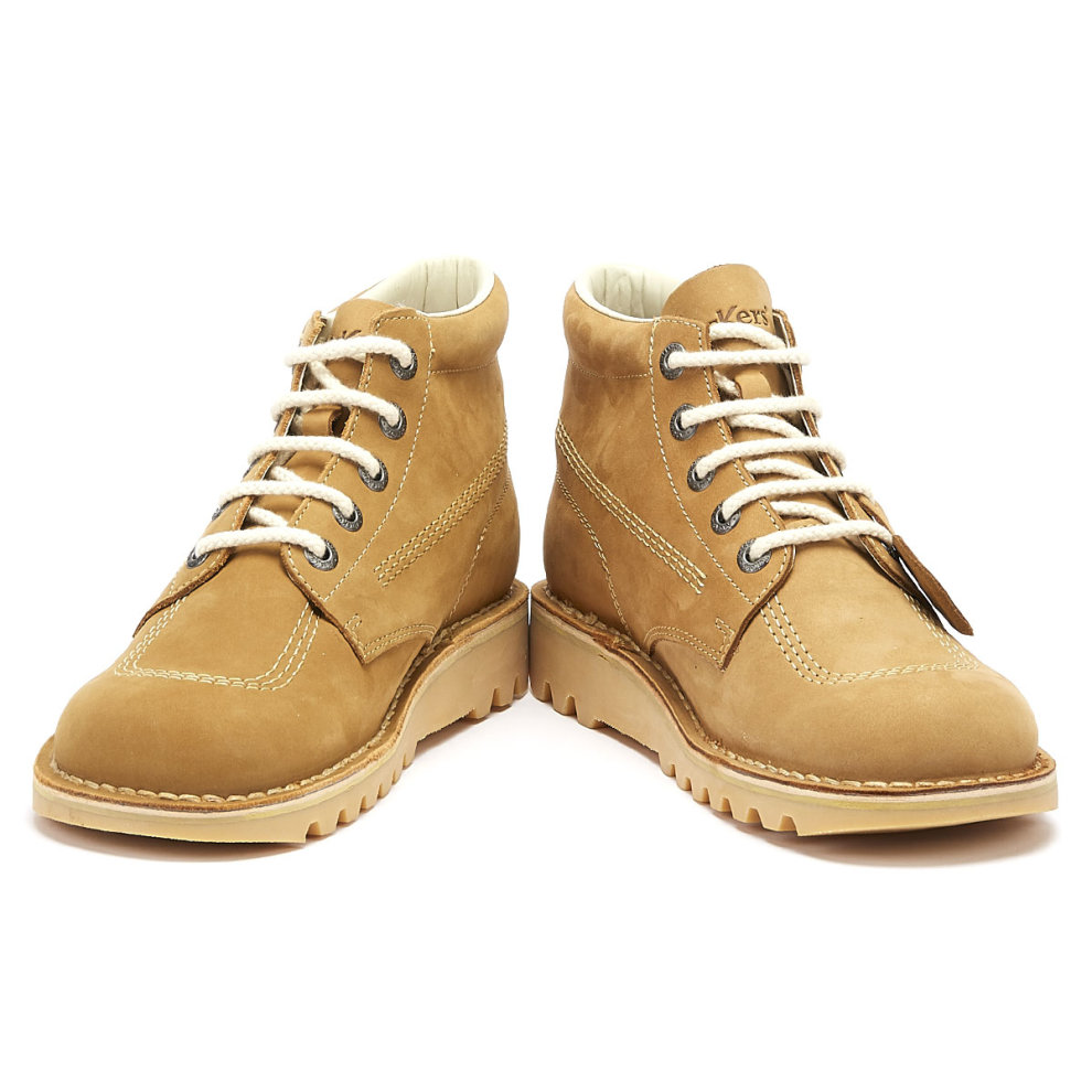 Kickers - 1-KF0000101TDG MENS KICK HI TAN NUBUCK - image 3