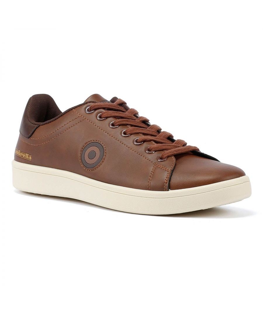 Lambretta Pinball 2 Men's Tan Trainers - image 2