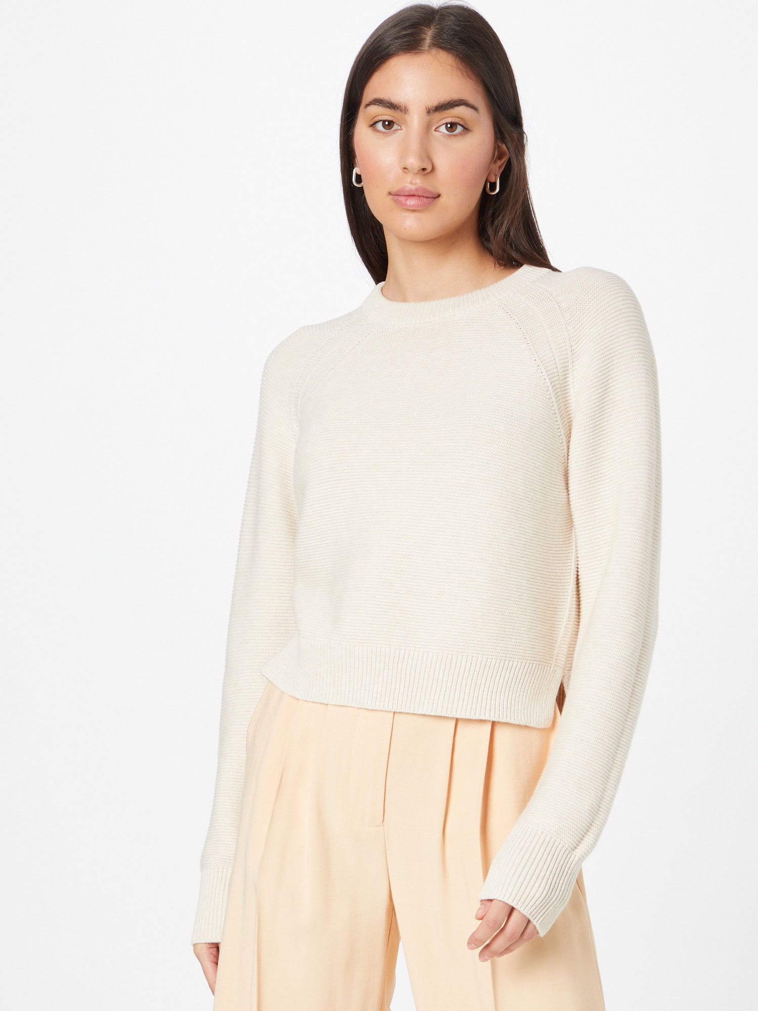 Lilly Mozart Crew Neck Jumper Oatmeal Melange - image 2