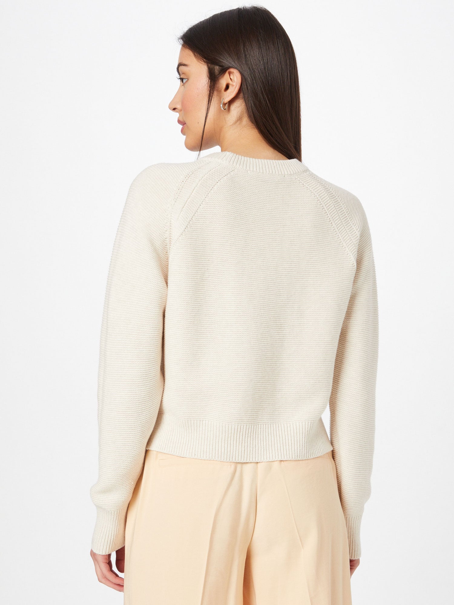 Lilly Mozart Crew Neck Jumper Oatmeal Melange - image 3