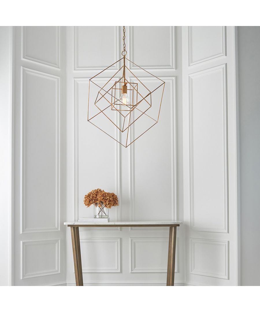 Merano Pescara Gold Leaf Pendant Light - image 2