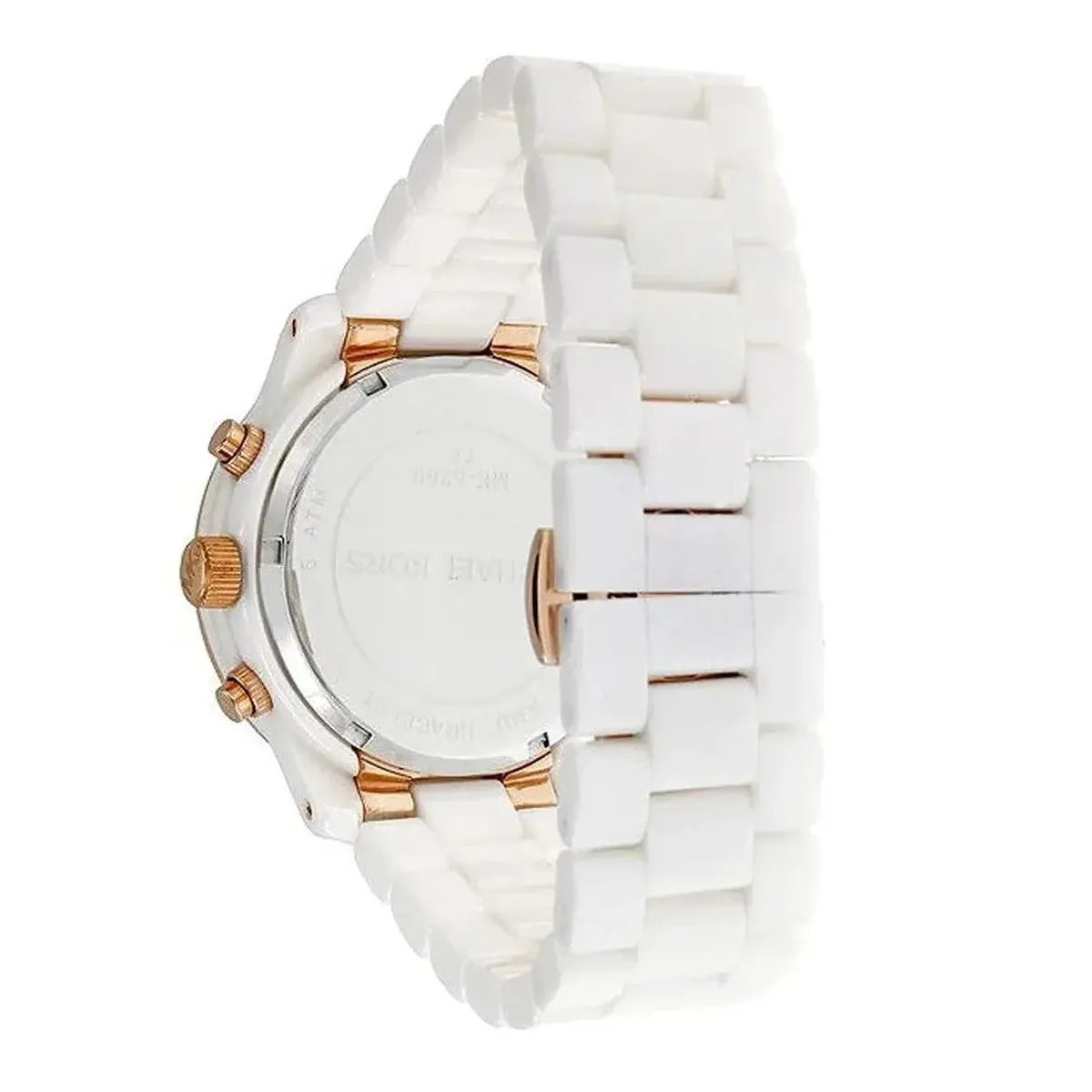 Michael Kors Blair MK5269 Women's Chronograph Watch – 39mm White Dial White Ceramic Bracelet - image 3