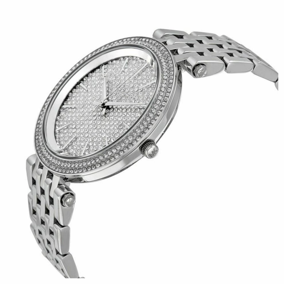 Michael Kors Darci MK3437 Women's Crystal Pavé Watch – 39mm Silver Dial Steel Bracelet - image 2