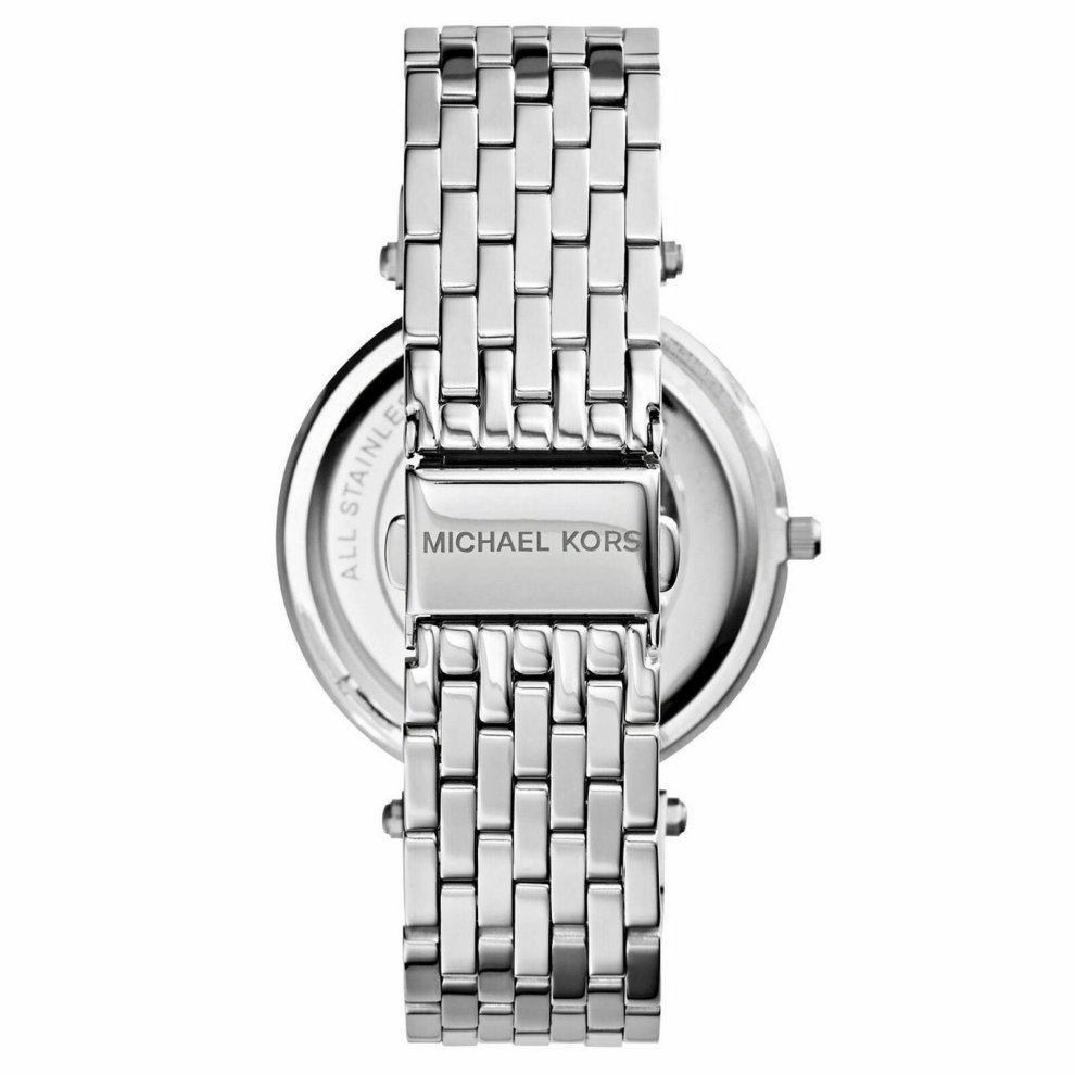 Michael Kors Darci MK3437 Women's Crystal Pavé Watch – 39mm Silver Dial Steel Bracelet - image 3