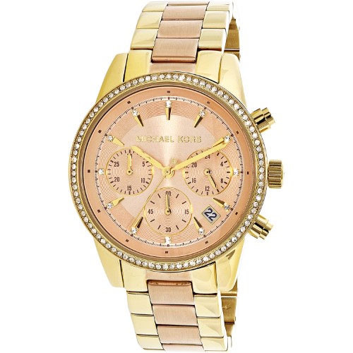 Michael Kors Michael Kors MK6475 Ritz Two Tone Chronograph Ladies Watch