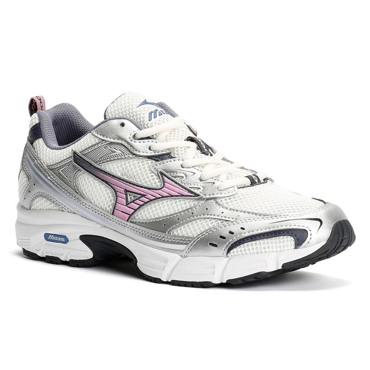 Mizuno MXR Sport Snow White/Lilac/Silver Trainers - image 2