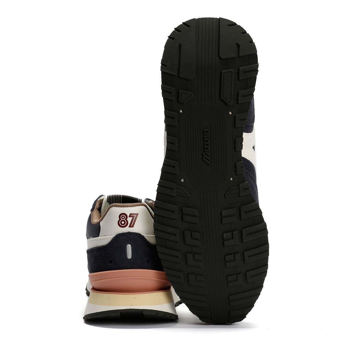 Mizuno RB87 Odussey Grey/Pristine/Cameo Brown Trainers - image 4