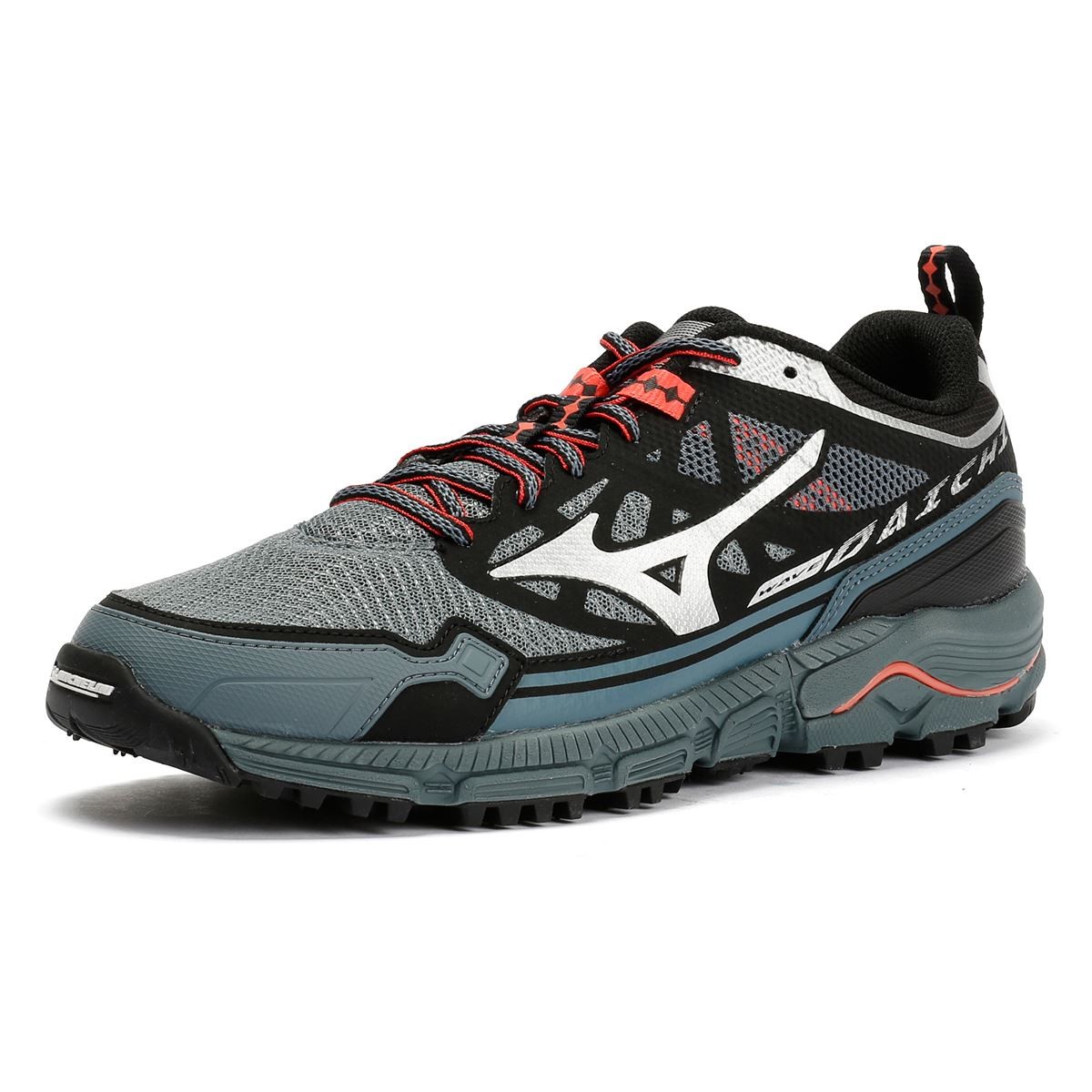 Mizuno Wave Daichi LS Stormy Weather/Silver Trainers - image 3