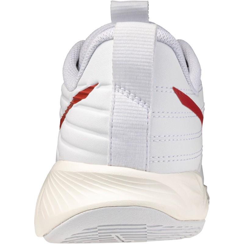 Mizuno Wave Momentum Pro Womens | White/rose Elegance/lava Falls - White / 10 / Standard - image 2