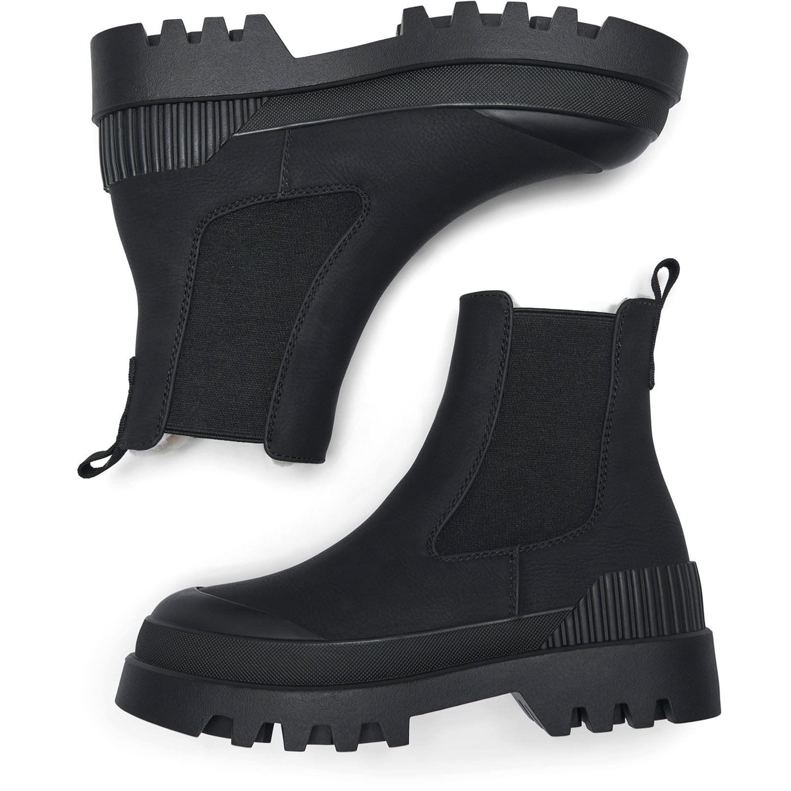 ONLY BUZZ-5 Polyurethane Women's Black Boots - image 3