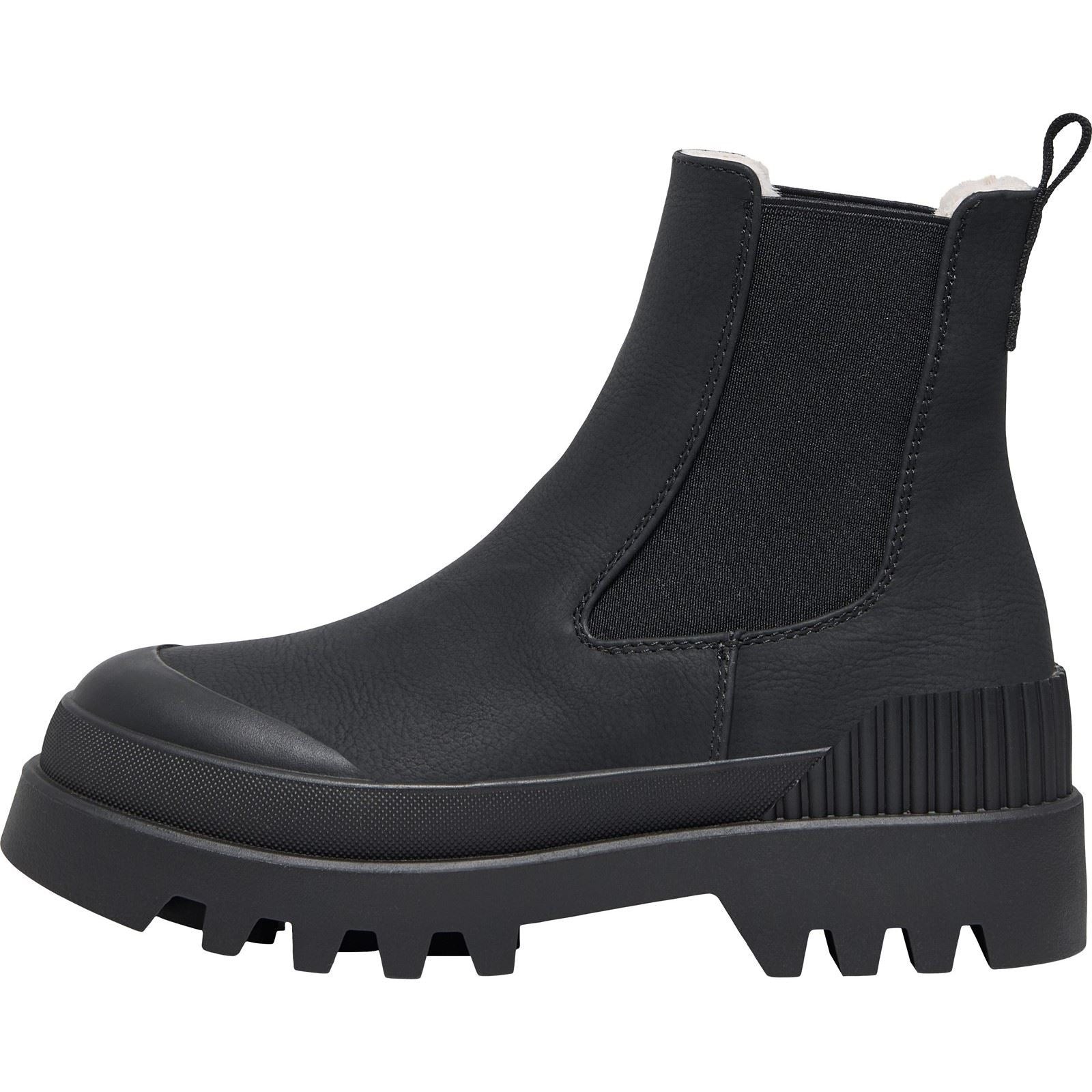 ONLY BUZZ-5 Polyurethane Women's Black Boots - image 4
