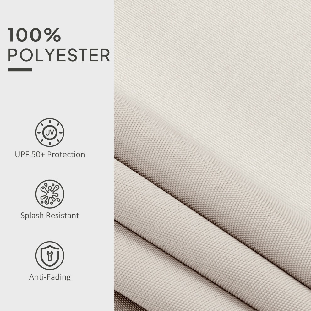 Outsunny Cream White Awning Replacement Canopy 3 x 2.5 m - image 3