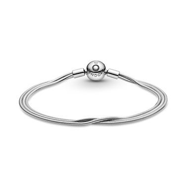 Pandora Moments Multi Snake Chain Bracelet image number 0Pandora Moments Multi Snake Chain Bracelet image number 1Pandora Moments Multi Snake Chain Br - image 2