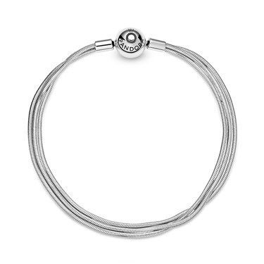 Pandora Moments Multi Snake Chain Bracelet image number 0Pandora Moments Multi Snake Chain Bracelet image number 1Pandora Moments Multi Snake Chain Br - image 4