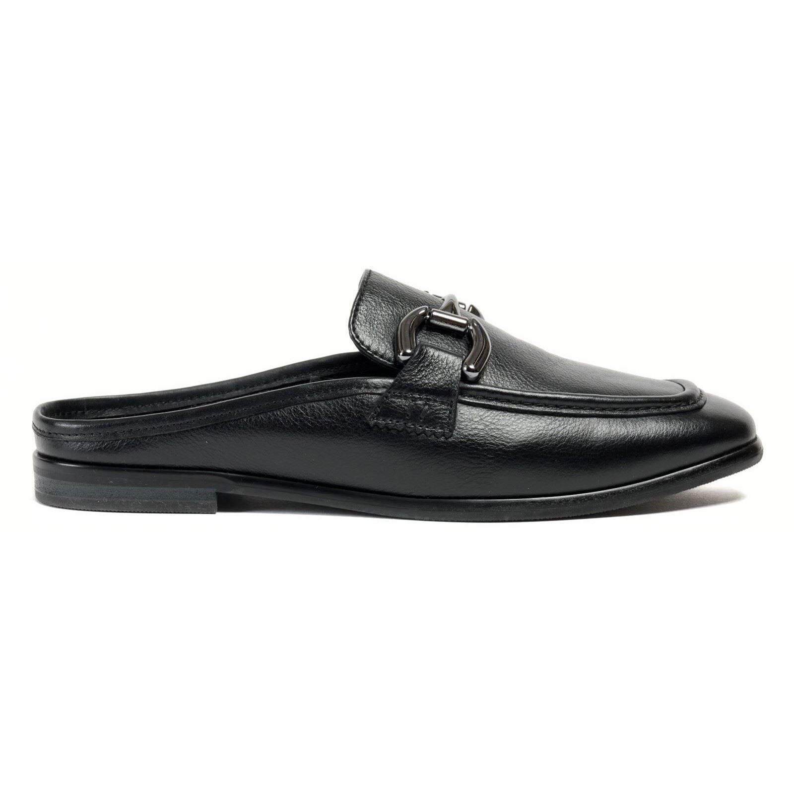 Pod Mila Leather Women's Black Mules - image 4