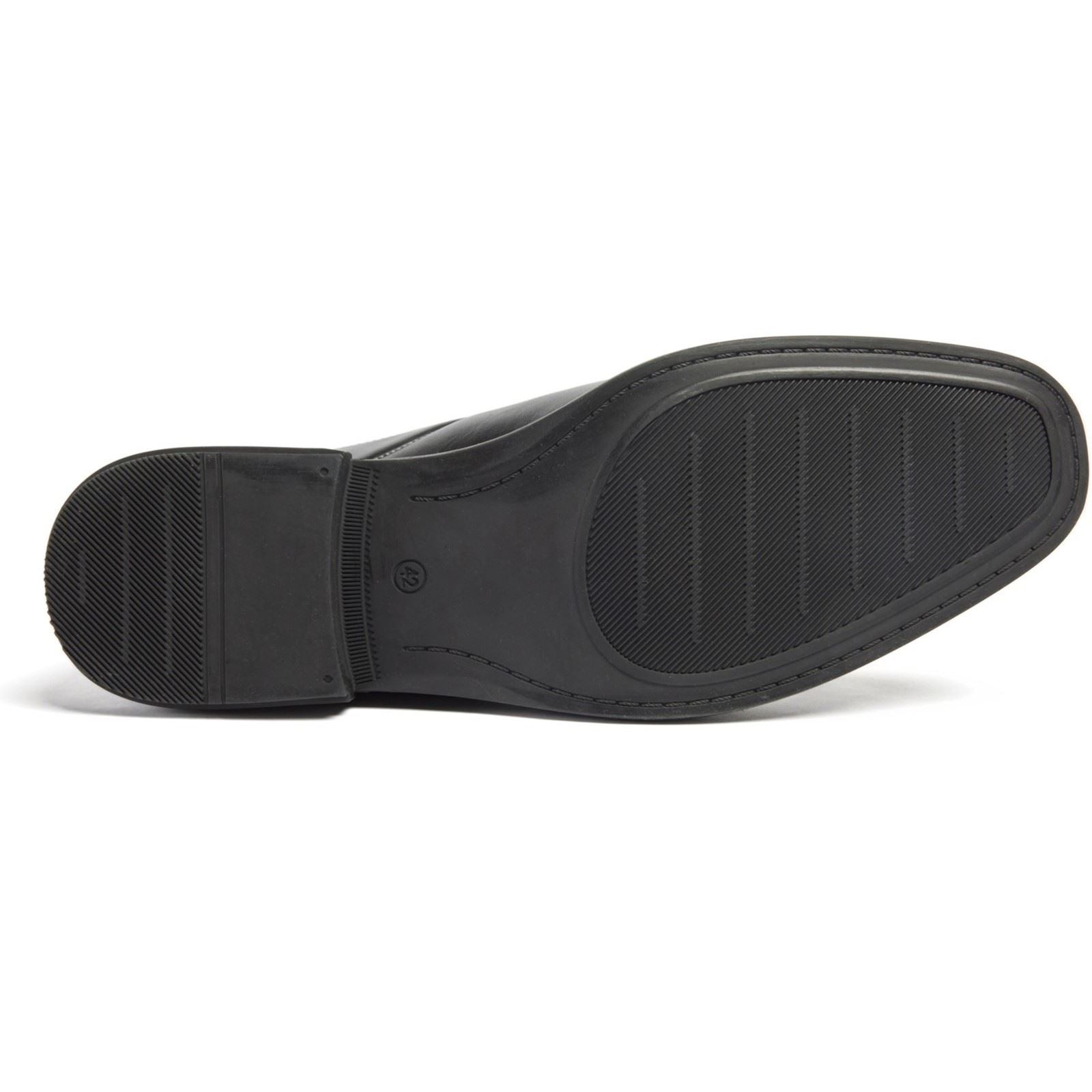 Pod Smyth Leather Men's Black Lace-Up Shoes - image 3