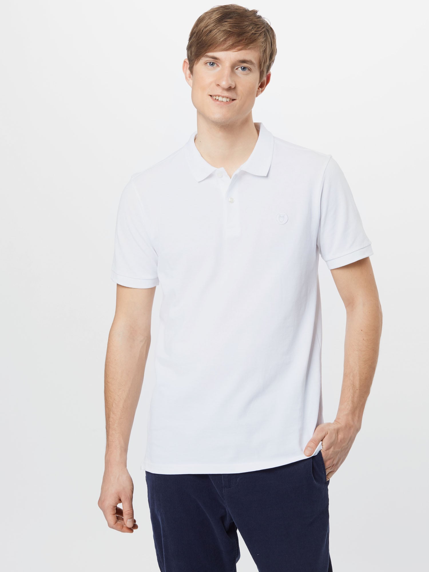 Polo shirt KnowledgeCotton Apparel Toke Basic Badge - image 2