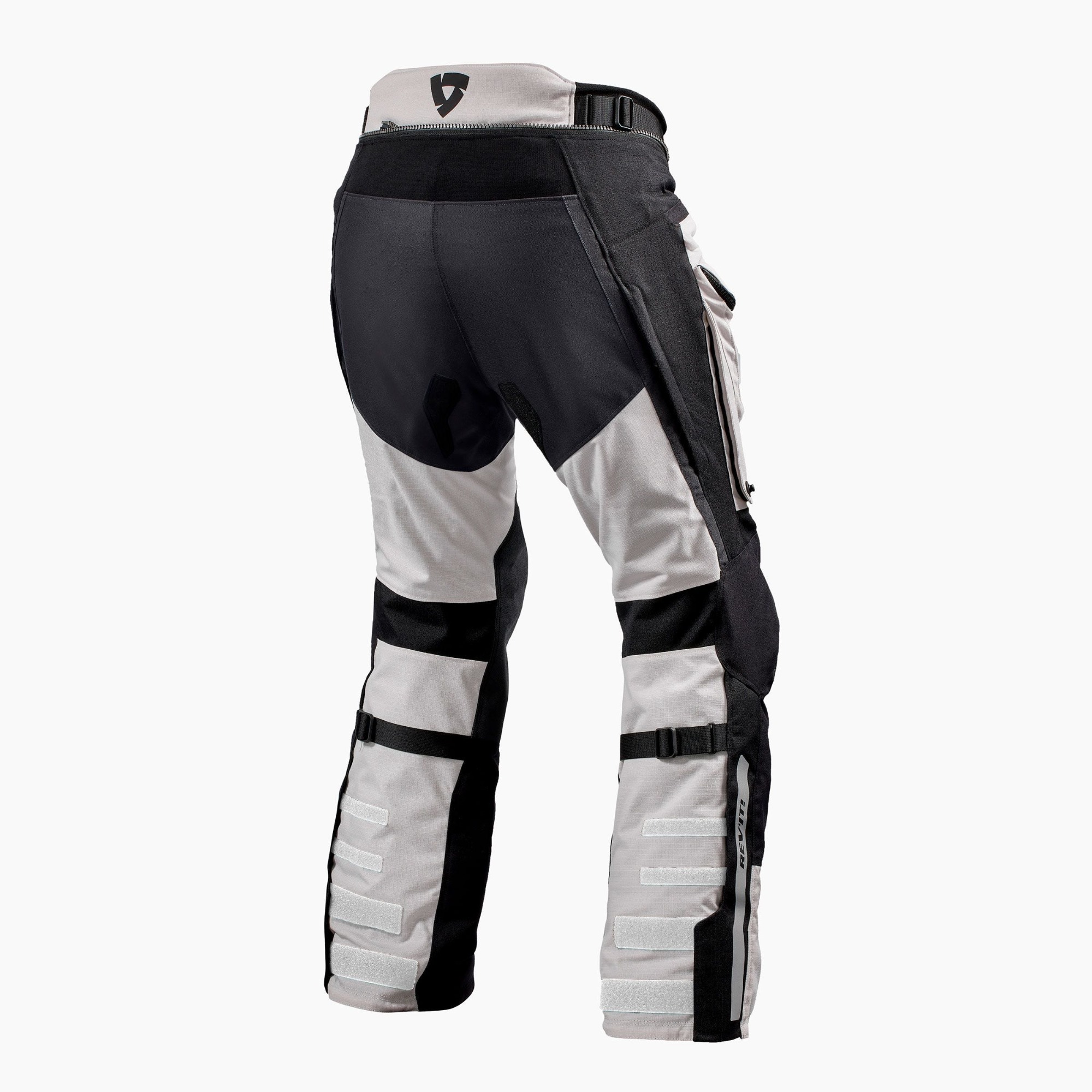 Rev It Defender 3 GTX Motorcycle Trousers XL Silver Black Standard - image 2