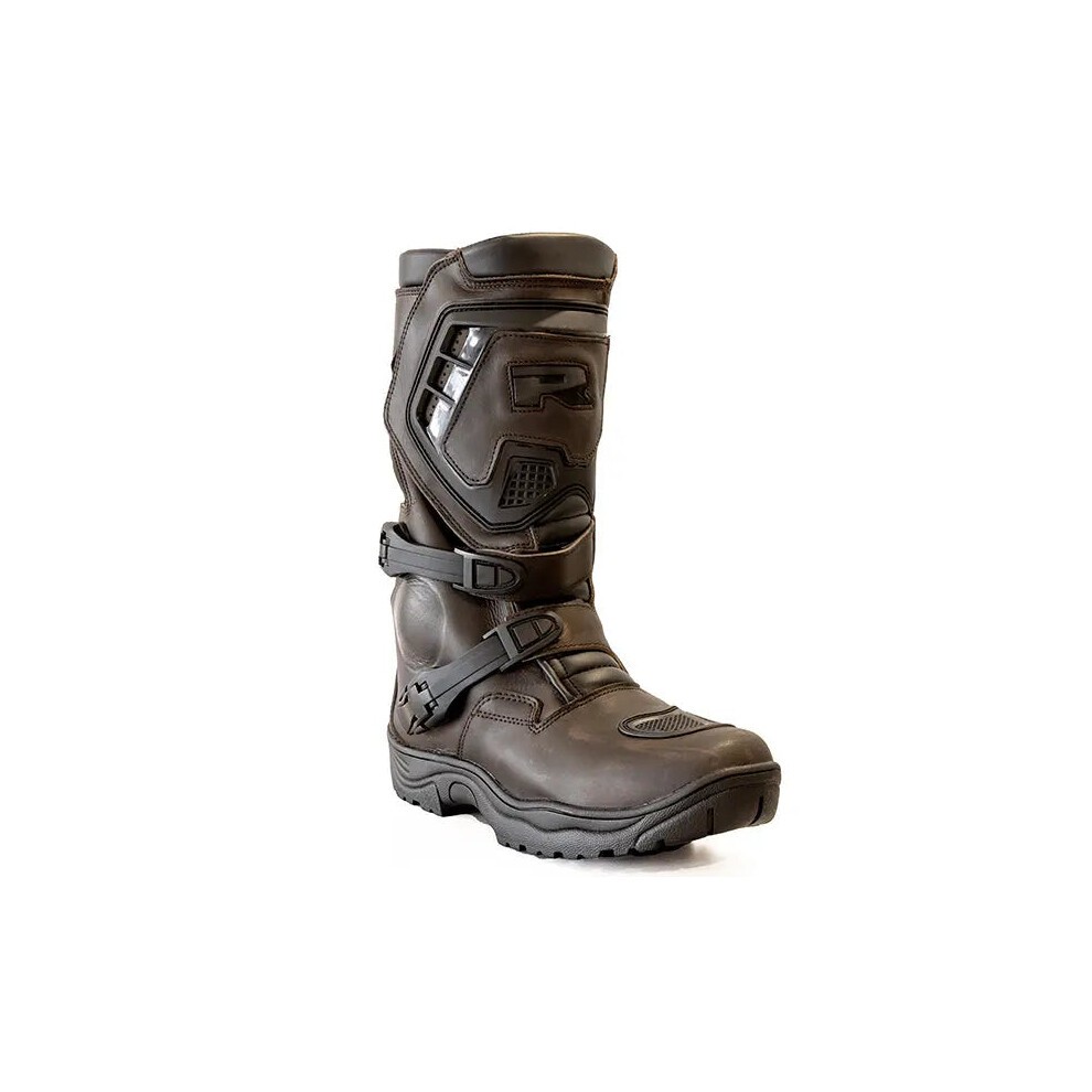 Richa Colt Long Motorcycle Boots 47 Brown (UK 13) - image 2
