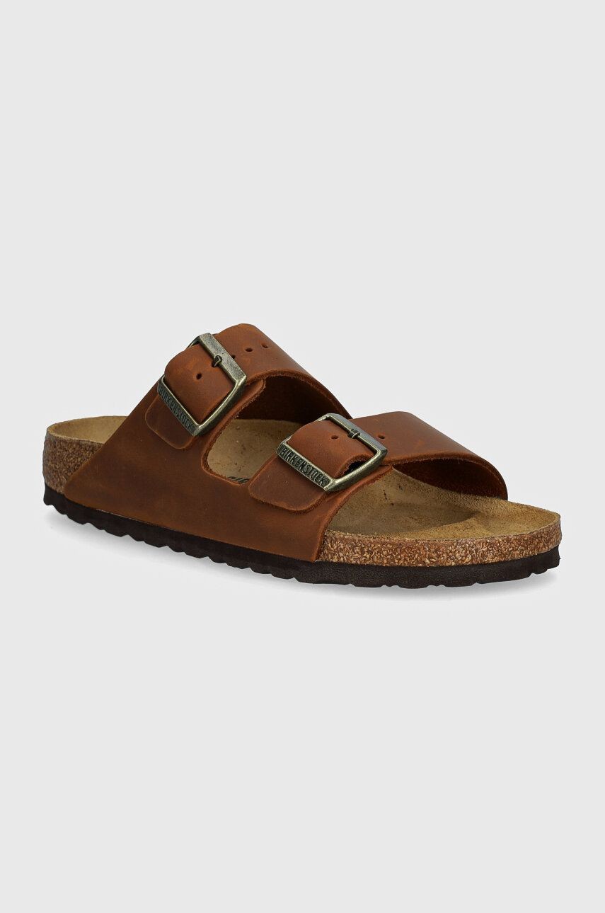 Birkenstock Birkenstock, Sliders, Male, Brown, 2 UK, Arizona 1028401