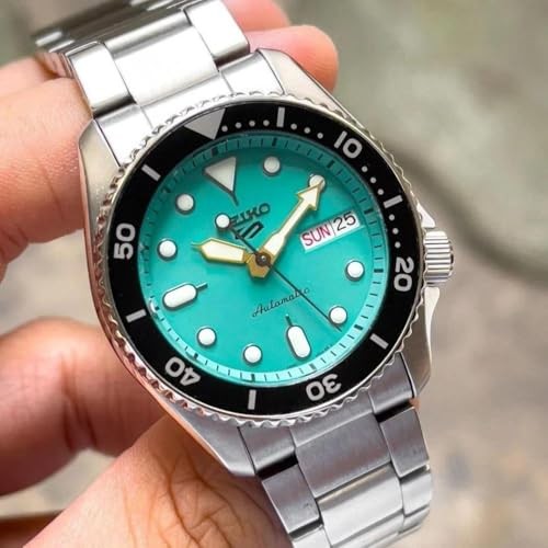 Seiko 5 Sports SRPK33K1 SKX Sports Style 38mm Teal Dial Watch - image 2