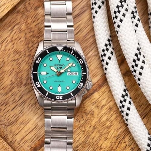 Seiko 5 Sports SRPK33K1 SKX Sports Style 38mm Teal Dial Watch - image 4