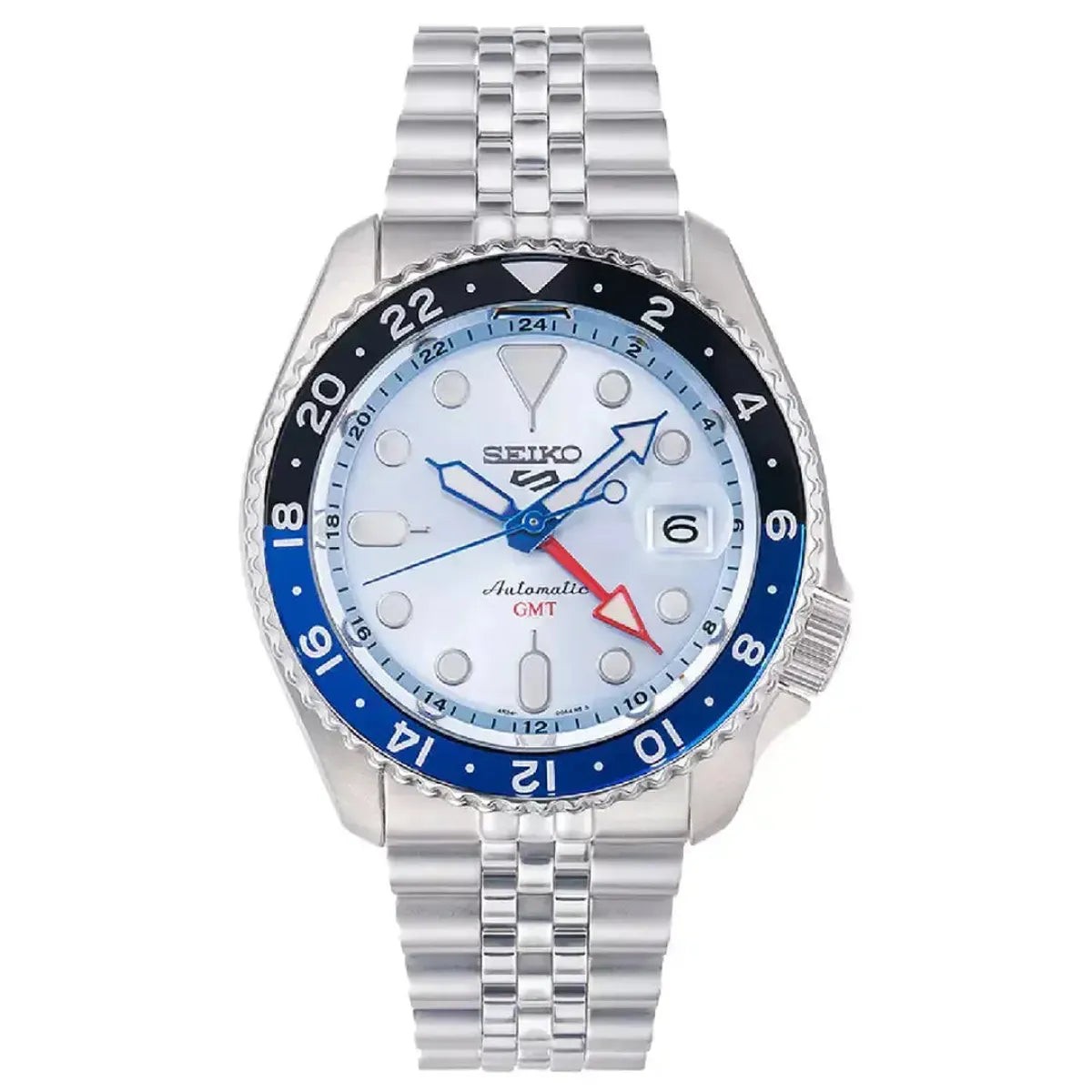 Seiko 5 Sports SSK029K1 GMT Limited Edition Ice Blue Dial Men's Watch - image 2