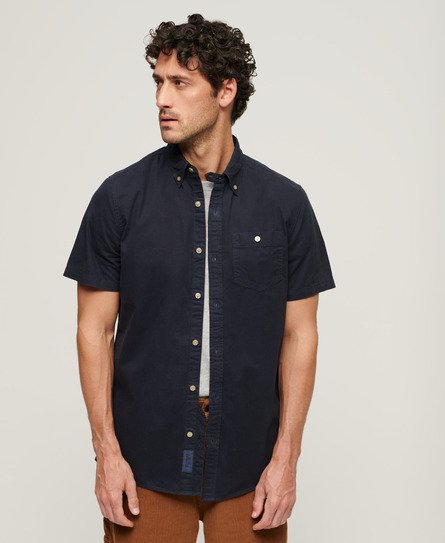 Superdry Superdry Men's Men's the Merchant Store - Short Sleeve Shirt Navy / Eclipse Navy -