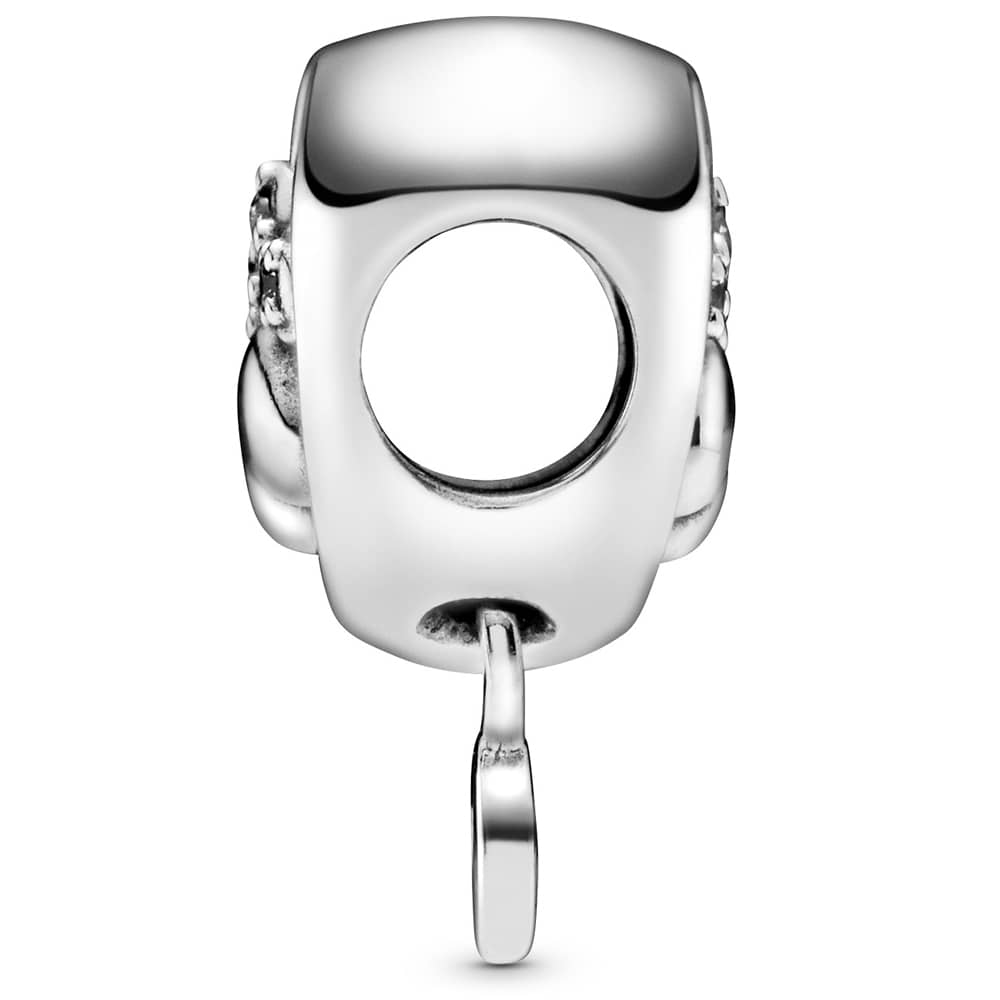 Silver paw pendant for mom - image 3