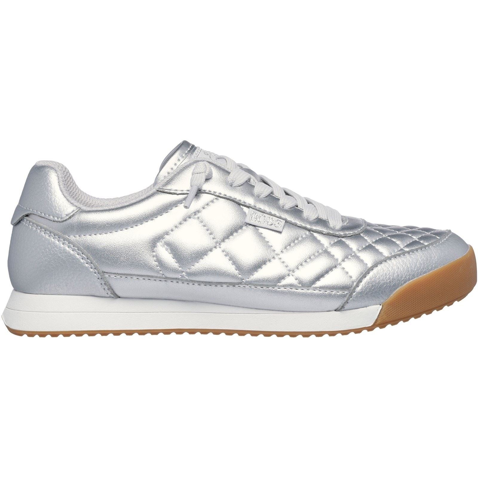 Skechers BOBS Billie Wild Comfort Polyurethane Women's Silver Trainers - image 2