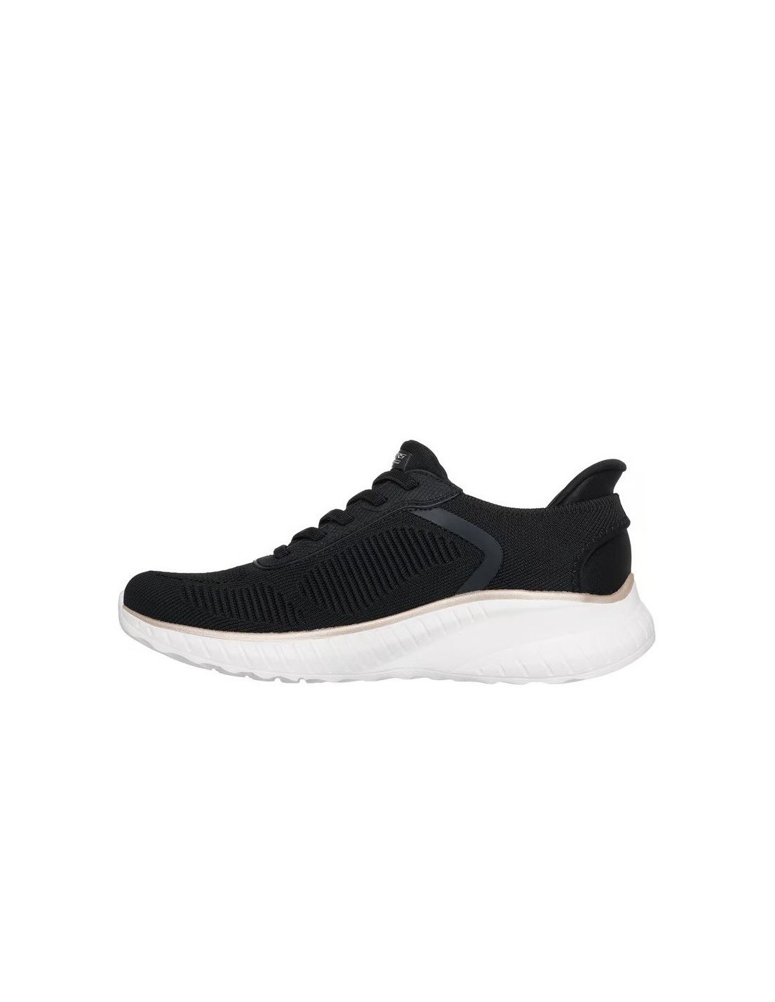 Skechers BOBS Sport Squad Chaos Textile Women's Black/Gold Standard Trainers - image 2
