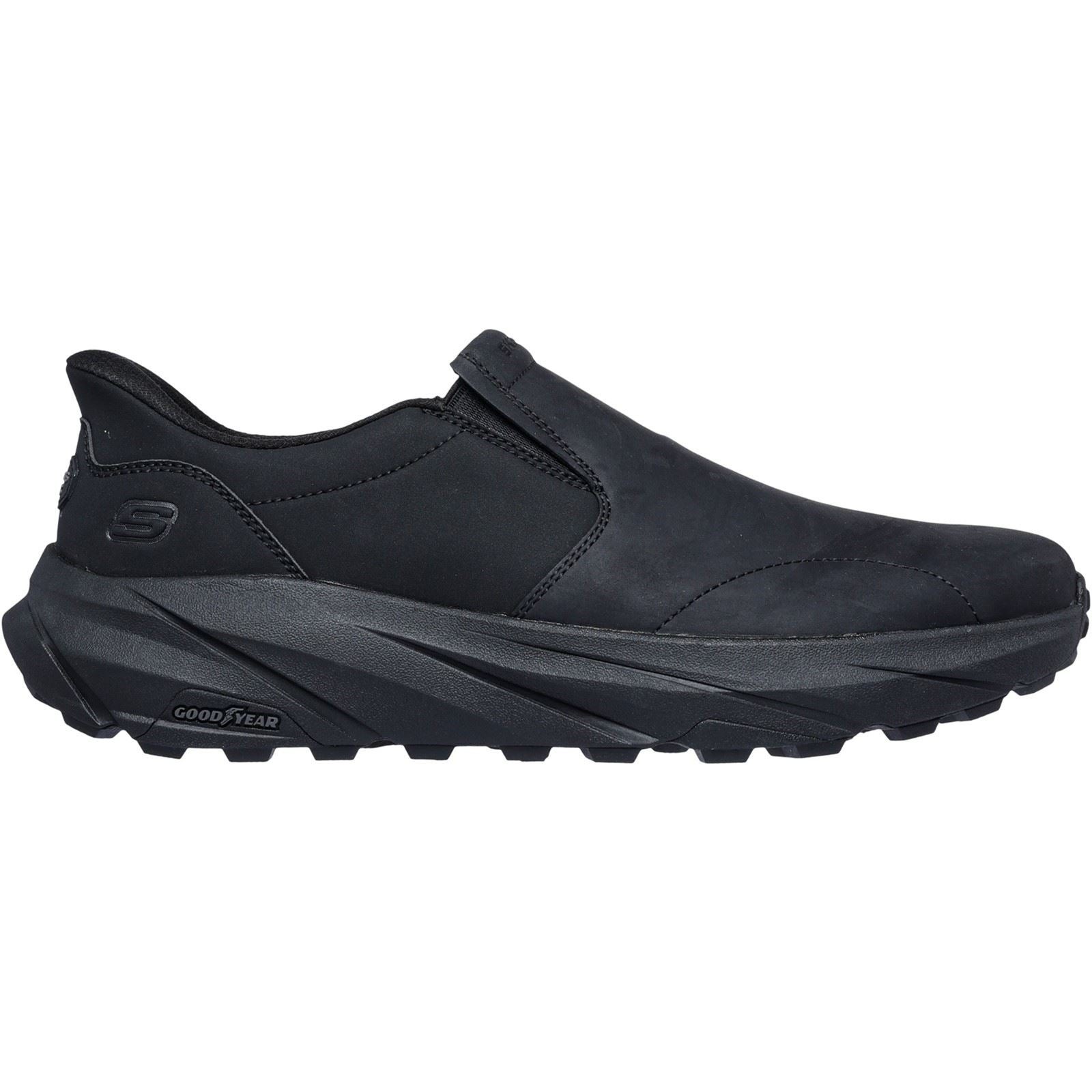 Skechers Conner Rayne Leather Men's Black Loafers - image 2