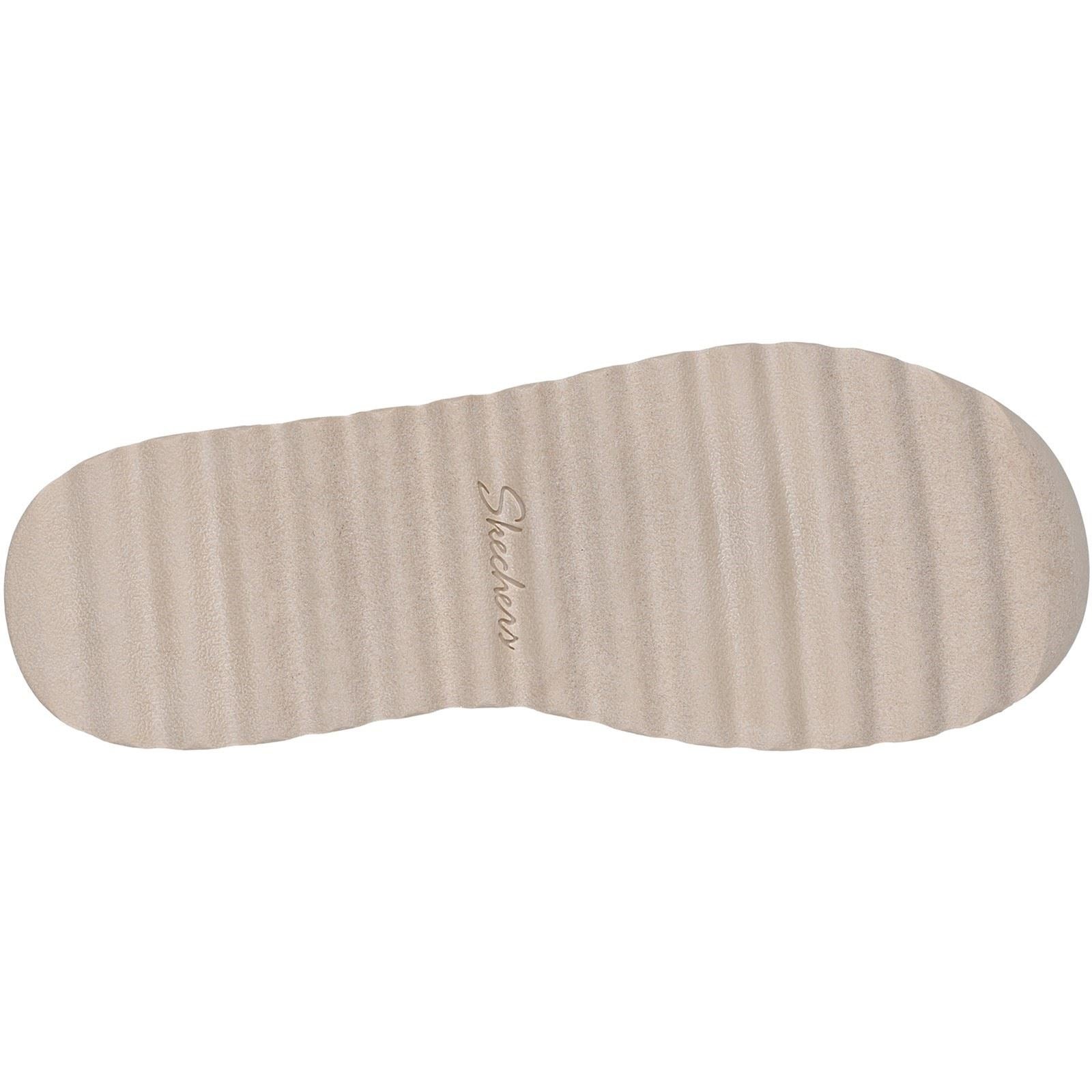 Skechers Cozy Up Polyester Women's Chestnut Slippers - image 2
