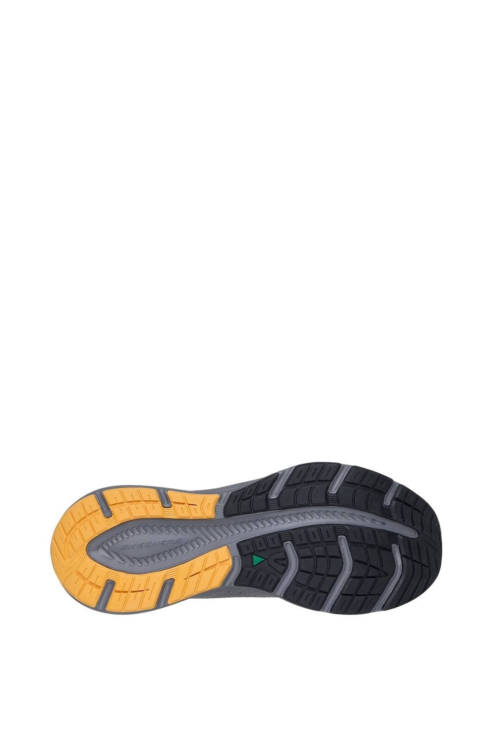 Skechers Edgeride Textile Men's Charcoal/Yellow Trainers - image 2