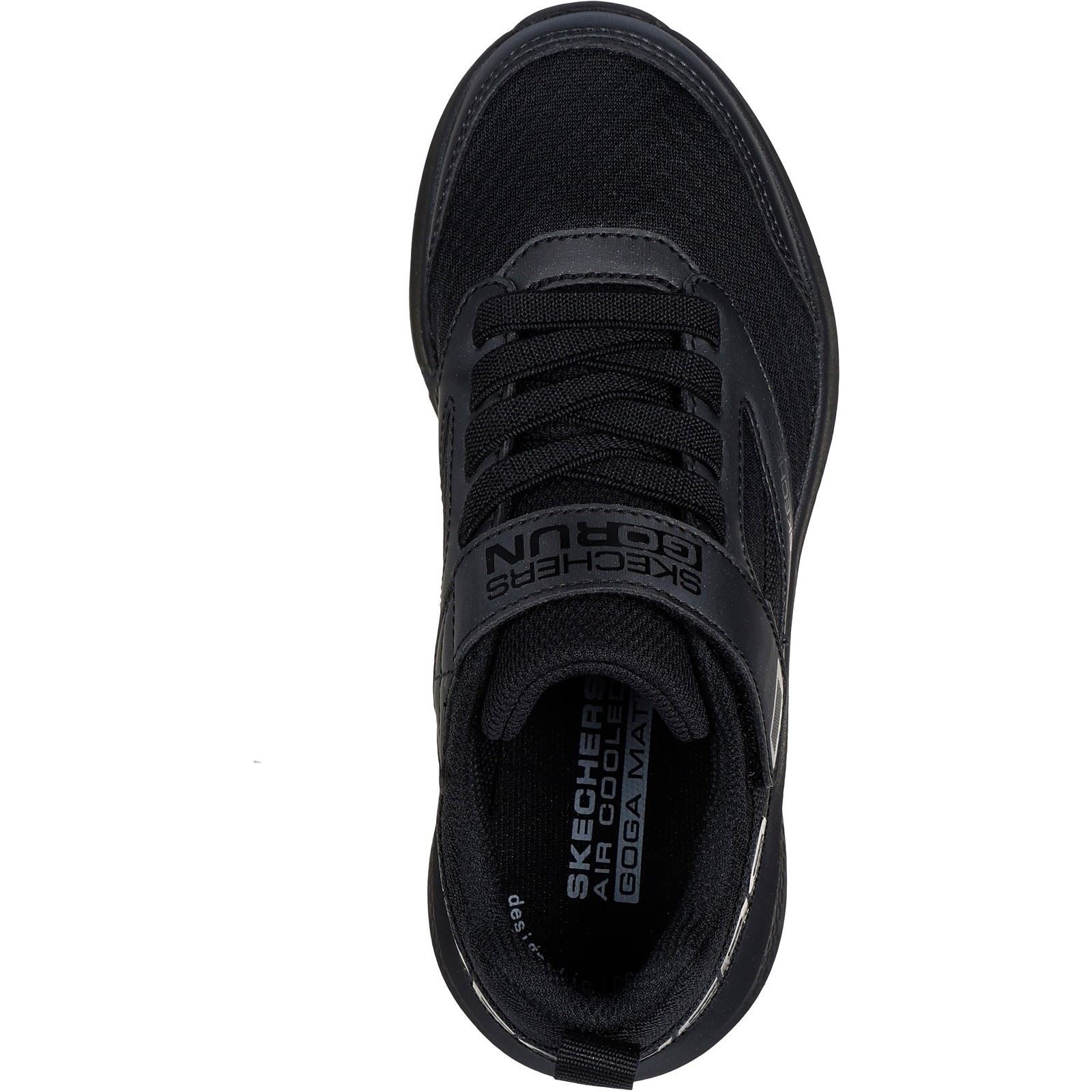 Skechers Elevate Sporty Spectacular Textile Junior Black Trainers - image 3
