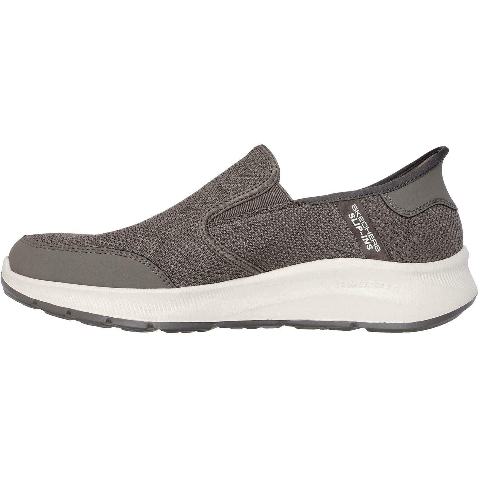 Skechers Equalizer 5.0 Drayze Polyester Men's Taupe Trainers - image 4