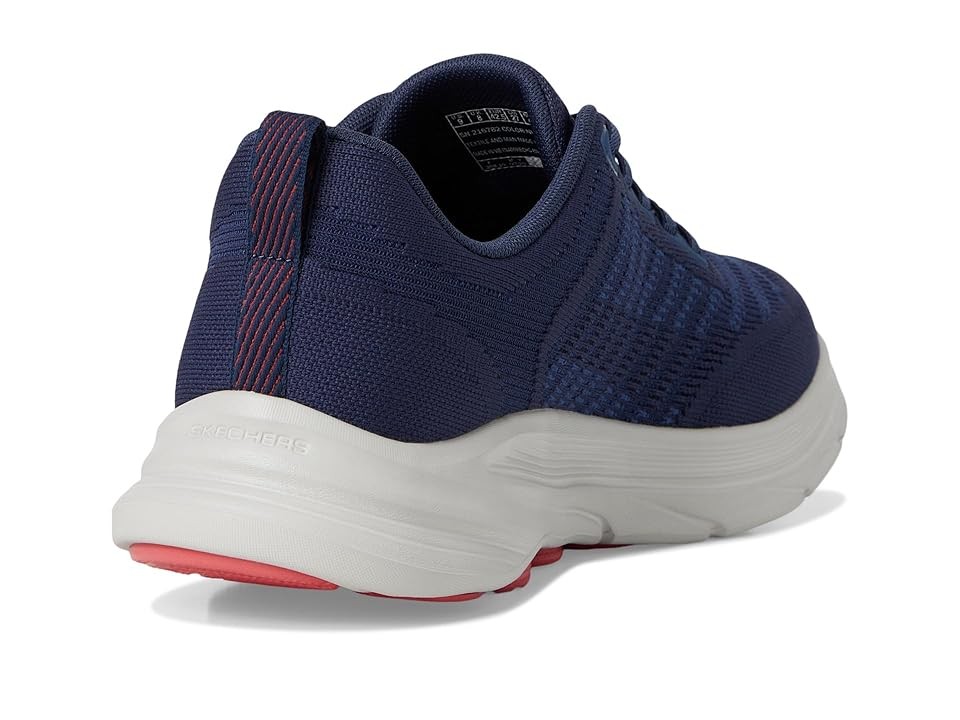 Skechers GO Walk 8 Day Textile Men's Navy/Red Standard Trainers - image 4