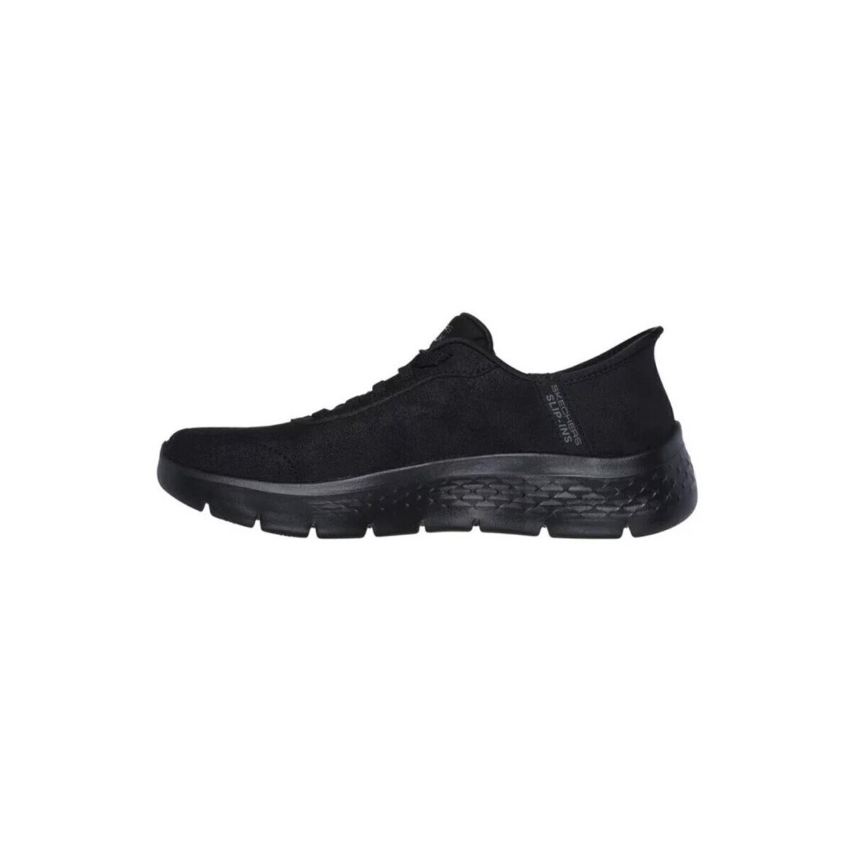 Skechers GO WALK Flex Smooth Motion Textile Men's Black Trainers - image 4
