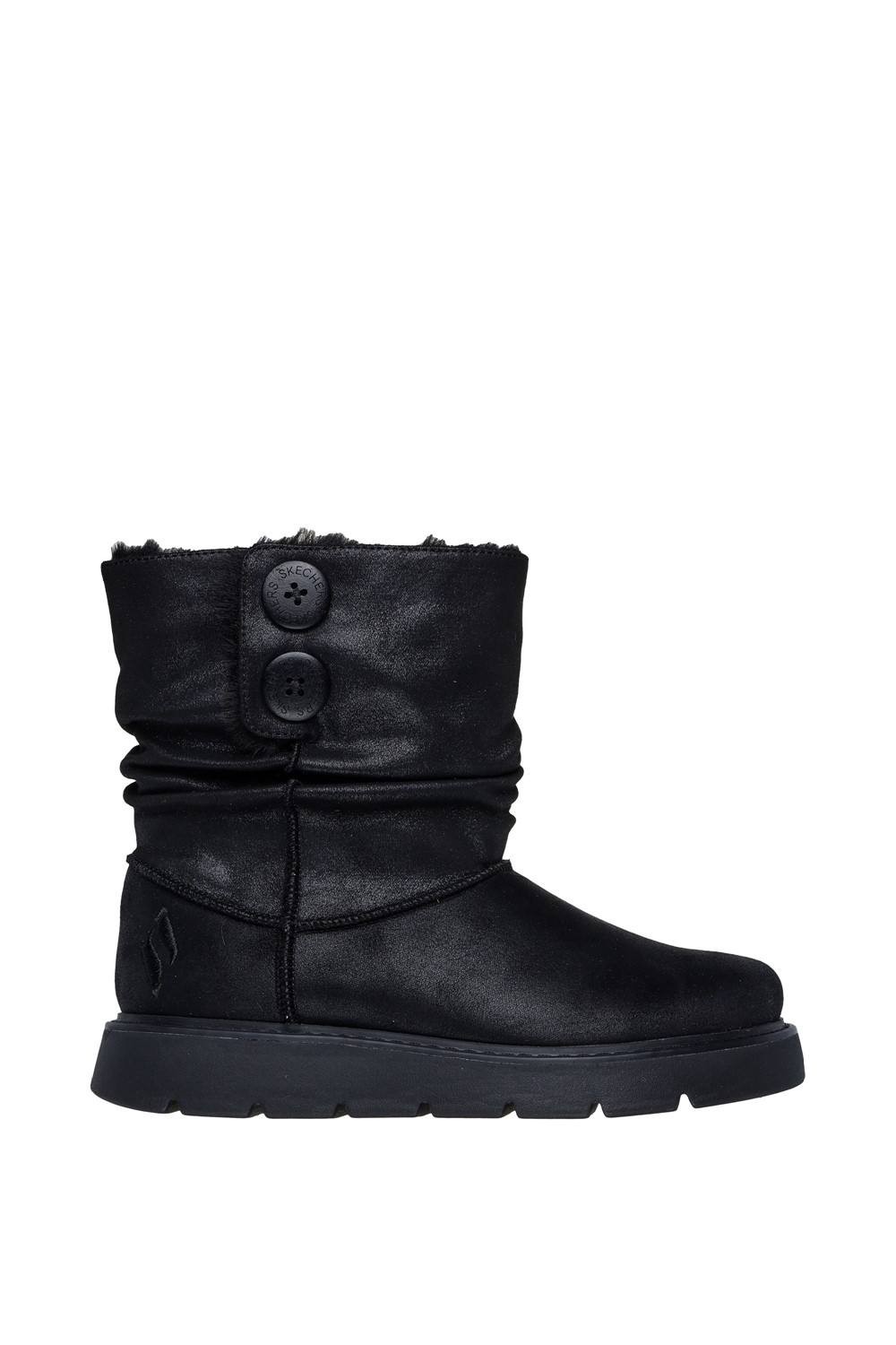 Skechers Keepsakes Lite Freezing Low Textile Women's Black Winter Ankle Boots - image 5