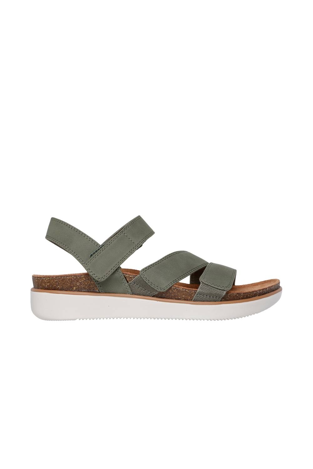 Skechers Lifted Comfort Polyurethane Women's Olive Sandals - image 2