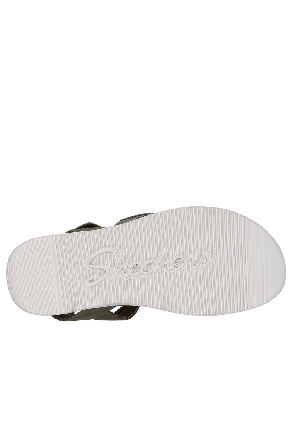 Skechers Lifted Comfort Polyurethane Women's Olive Sandals - image 5