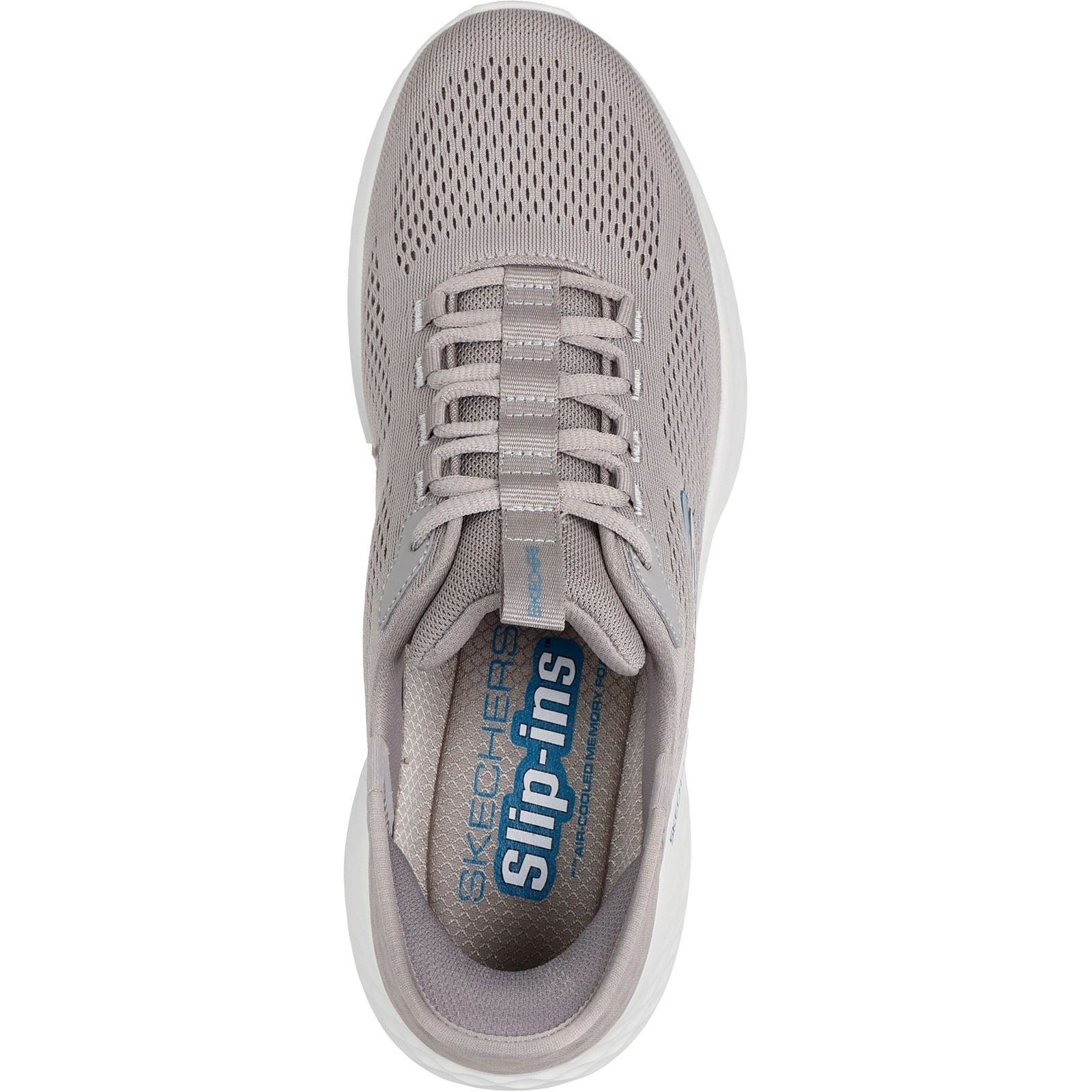 Skechers Skech-Lite Pro Primebase Textile Men's Taupe/Brown Trainers - image 3