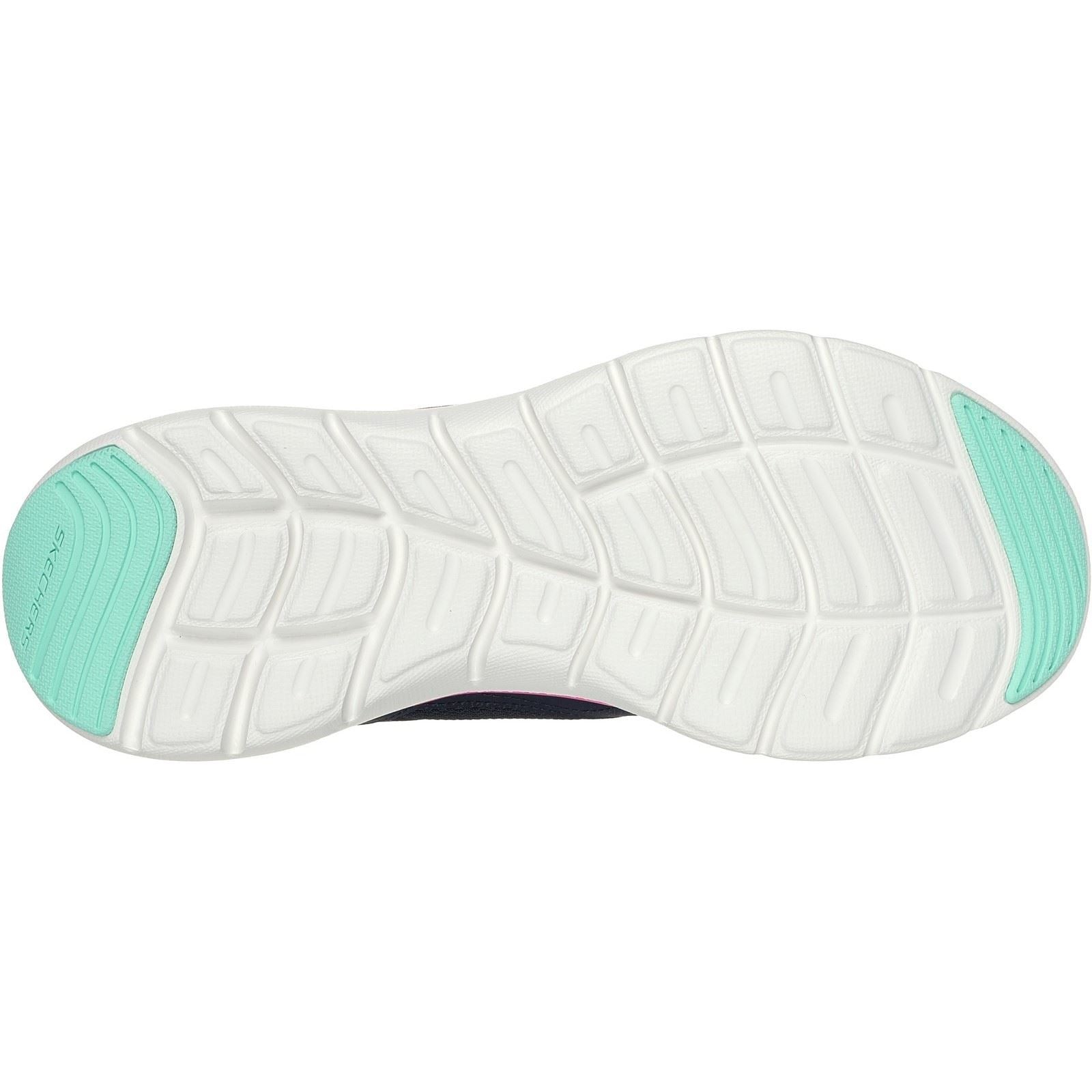 Skechers Women's Flex Appeal 5.0 Fresh Touch Trainers in Navy/Hot Pink - image 2