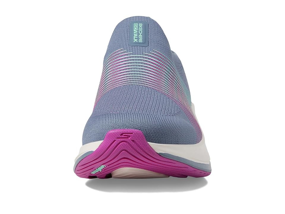 Skechers Women's GO WALK Max Walker Sally Shoes in Charcoal/Purple - image 5