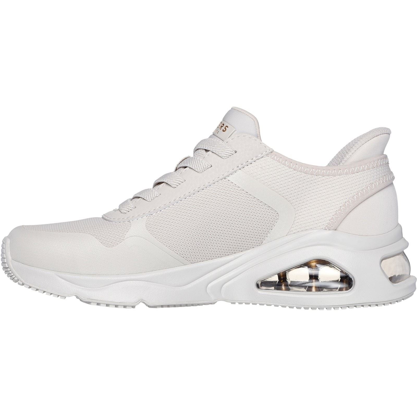 Skechers Women's Tres-Air Uno Easy Steppers Trainers in Off White - image 4