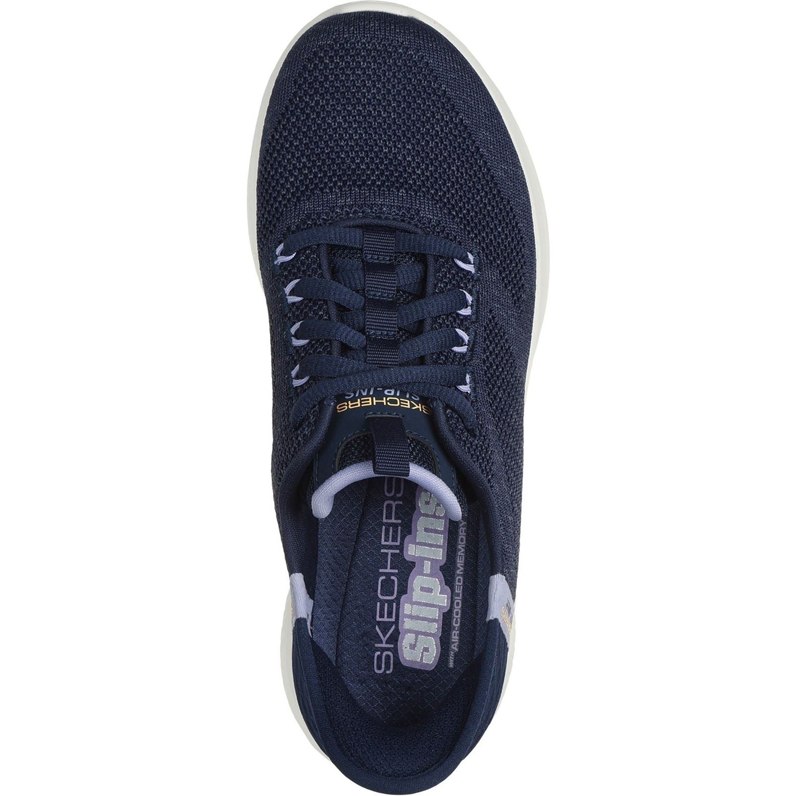 Skechers Women's Ultra Flex 3.0 Easy Step Shoes in Navy/Lavender - image 3
