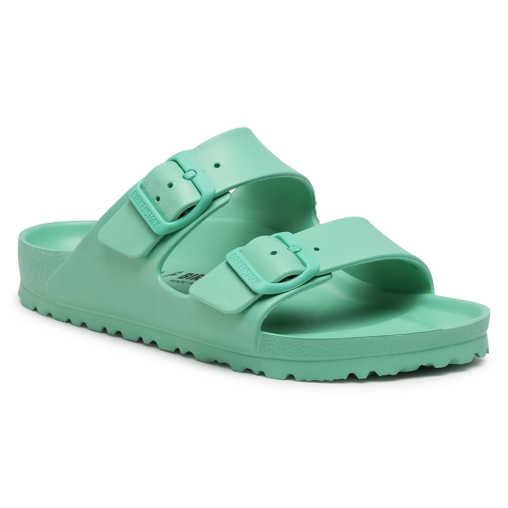 Birkenstock Summer Eva Sliders for Women- Female- Birkenstock- Sliders- Green- 4 UK- Shoes