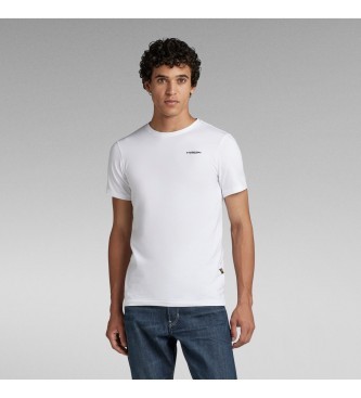 G-Star G-STAR Men Slim Base T-Shirt White Size XXS