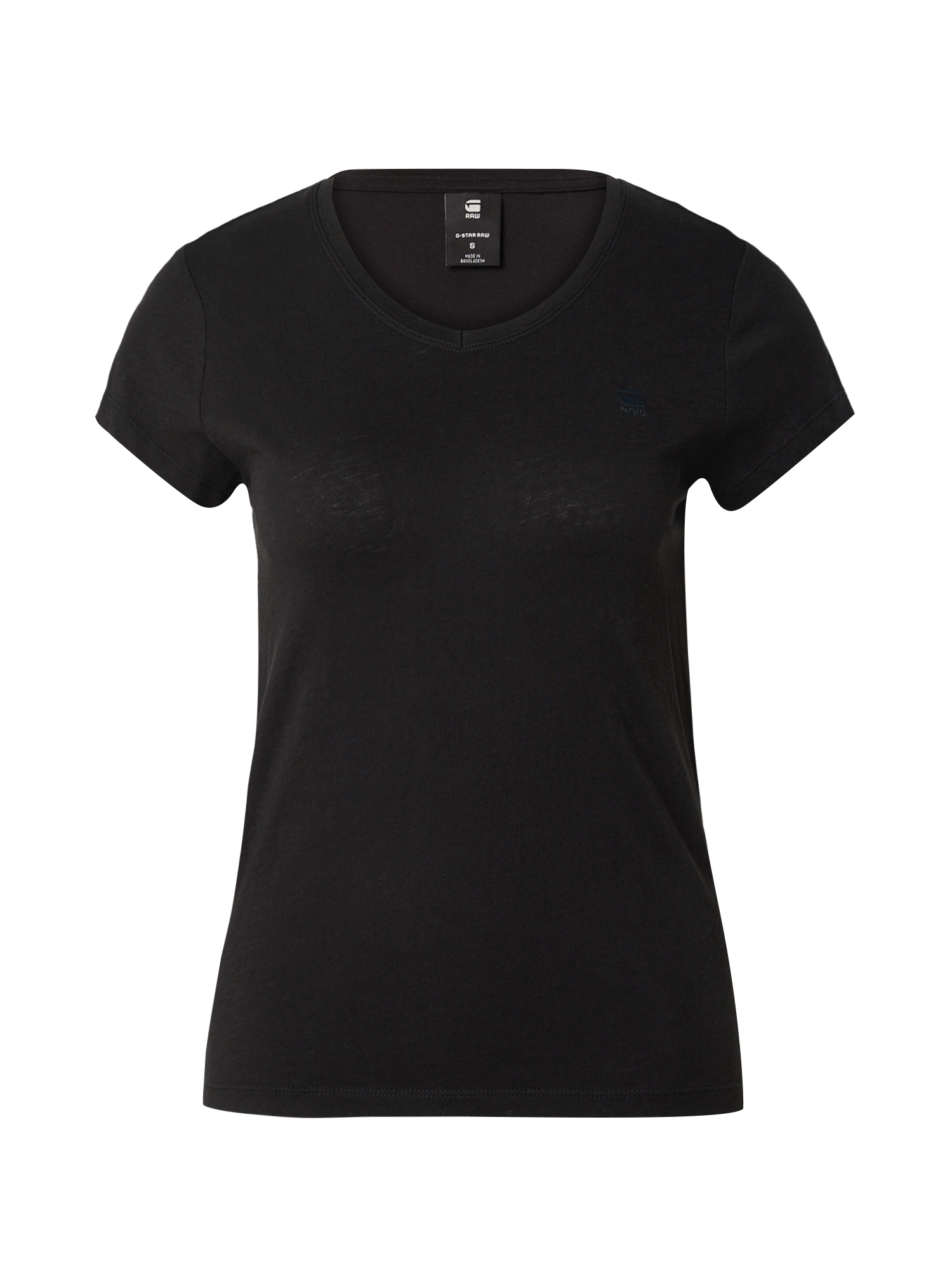G-Star G-STAR Women Eyben Slim V-Neck Top 2.0 Black Size XS