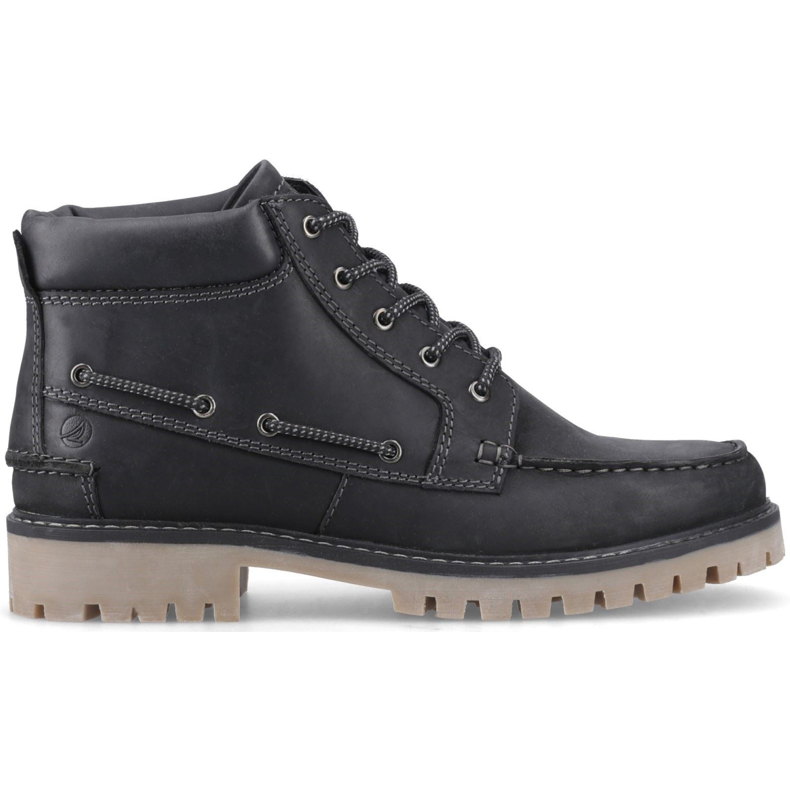 Sperry Baltimore Leather Men's Black Ankle Boots - image 5